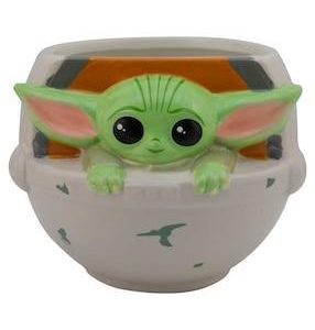 Taza infantil Yoda Mandalorian