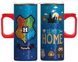 Termo de acero inoxidable Harry Potter con tapa a presión 550 ml