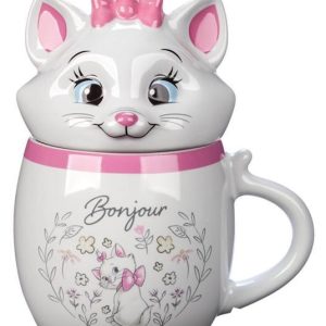 Taza con tapa Marie - ARISTOGATOS